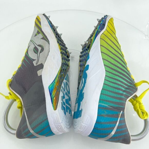 Hoka One One Speed Evo R Rio Women's 8 Shoes Running Track Yellow Green Silver - Picture 9 of 12